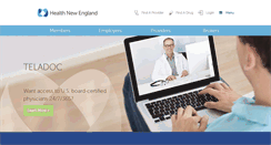 Desktop Screenshot of healthnewengland.org
